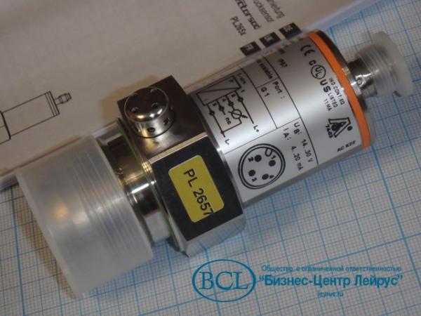 Датчик давления электронный ifm PL2657 pl-001brea01-e-zvg/US//P новая маркировка pm-001brea01-e-zvg/US/ IP67 -50+1000mbar -0.05+